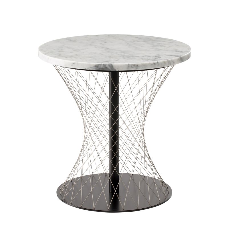 Network side table white Favius